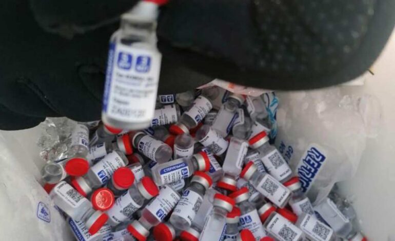 Decomisan más de 5 mil vacunas Sputnik V en Campeche