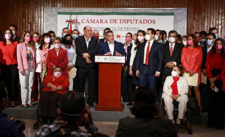 Al PRI nadie lo presiona, dicen líderes del tricolor