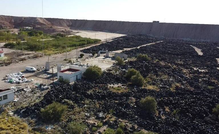 Incendio en acopio de llantas podría causar una catástrofe