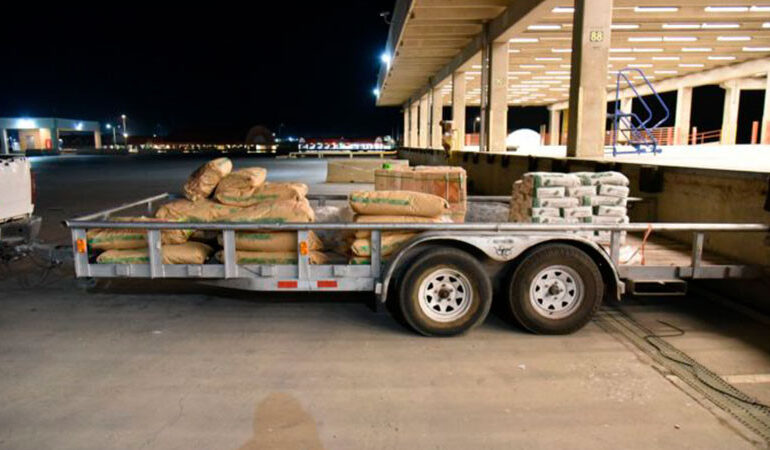 Agentes fronterizos decomisan 991 kilos de estupefacientes en Puente Internacional Colombia-Solidaridad