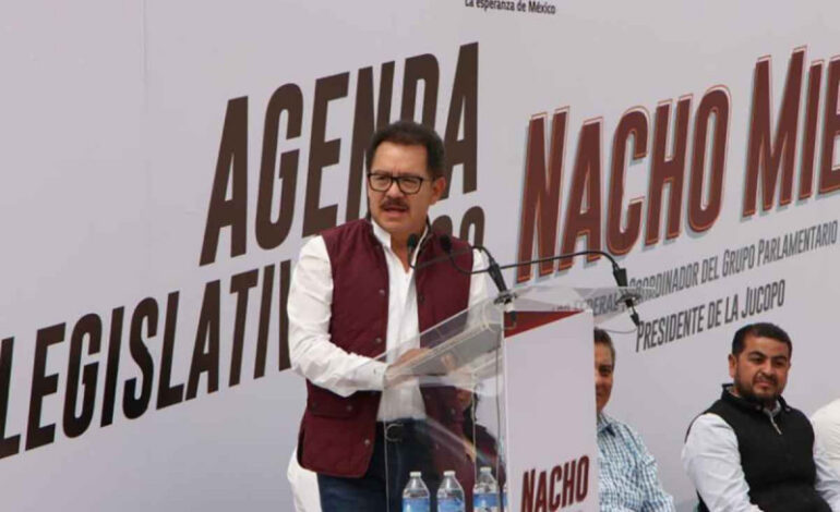 Respalda Ignacio Mier a Adán Augusto