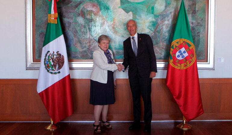 México y Portugal trabajarán en agenda conjunta que beneficie a ambos países