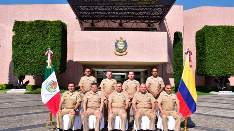 XIV Reunión del Acuerdo Interinstitucional de Cooperación Marítima entre la Armada de México y la Armada de Colombia