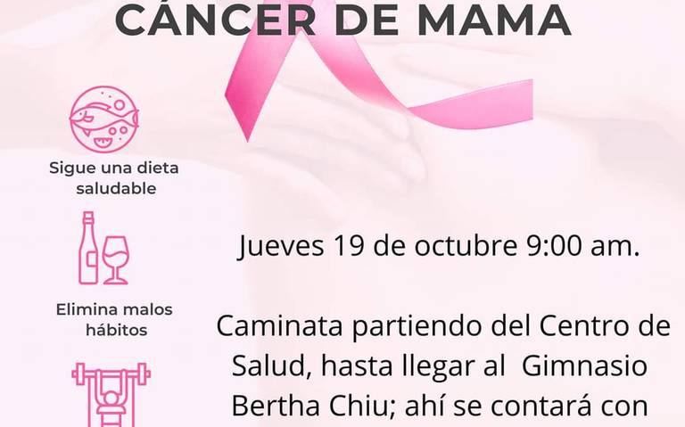 Ayuntamiento de Ahumada invita a ciudadanos participar en caminata contra el cáncer