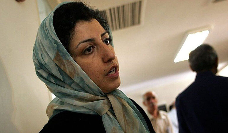 Narges Mohammadi, activista iraní, galardonada con el Premio Nobel de la Paz 2023