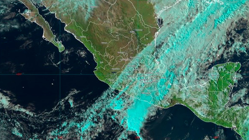 Se pronostica lluvias en el sur y fuertes vientos en el norte del país