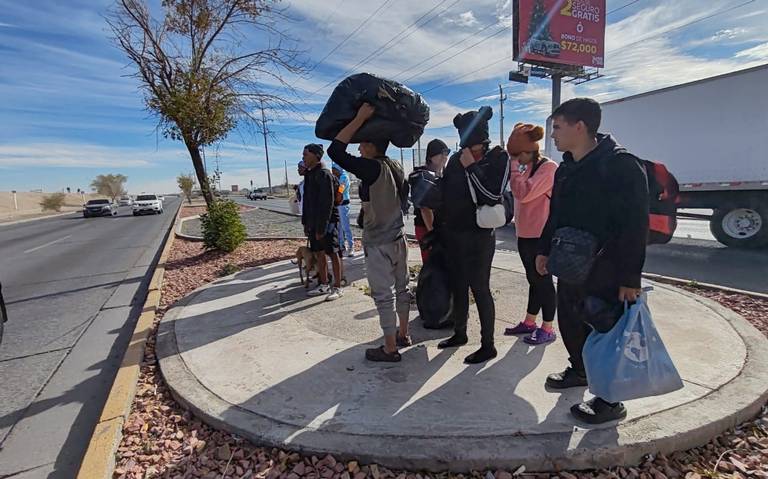 Acude delegado de INM al bordo del río Bravo