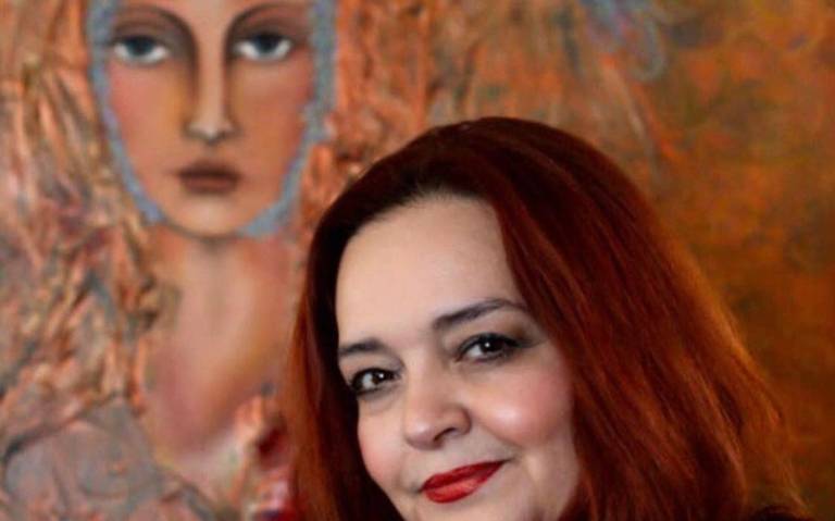 Cristina Gardea y su carrera como pintora