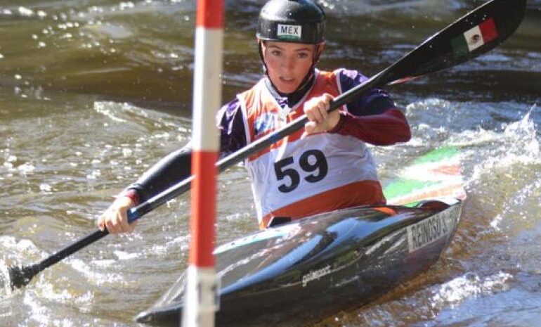 Kayakista mexicana Sofía Reinoso gana cupo olímpico a París 2024