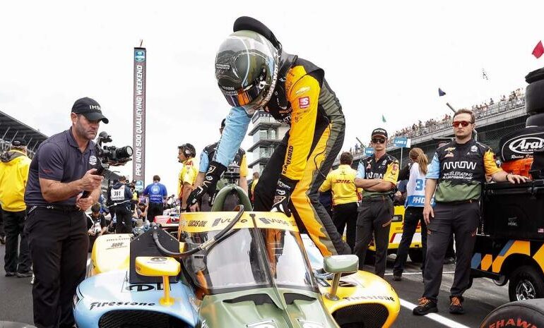 Pato O’Ward domina entrenamientos en las 500 millas de Indianápolis