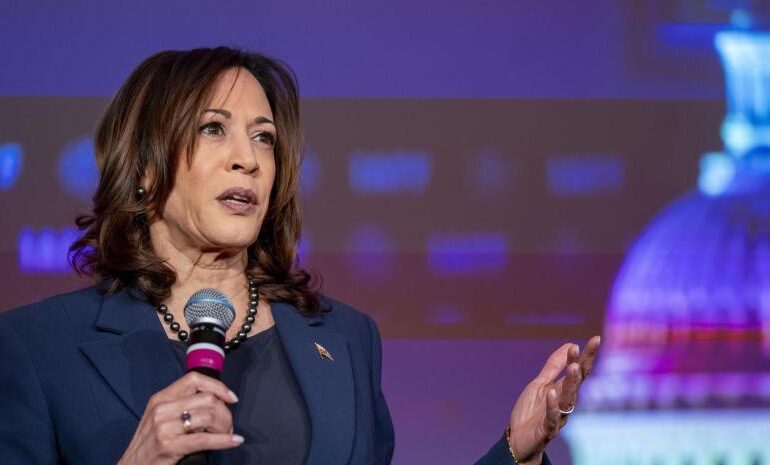 Kamala Harris reduce ventaja de Trump en un hipotético enfrentamiento electoral