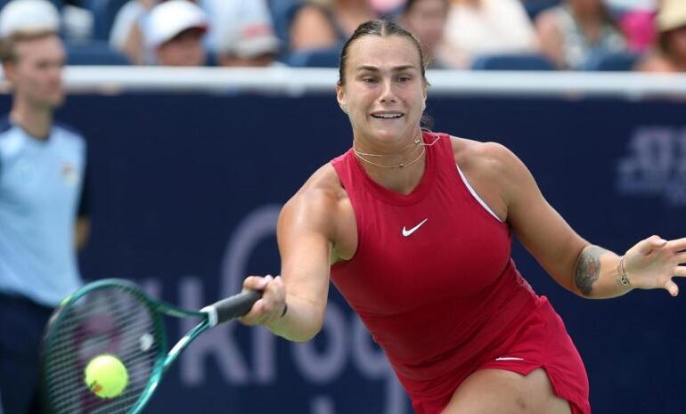 Sabalenka arrolla a Swiatek en Cincinnati