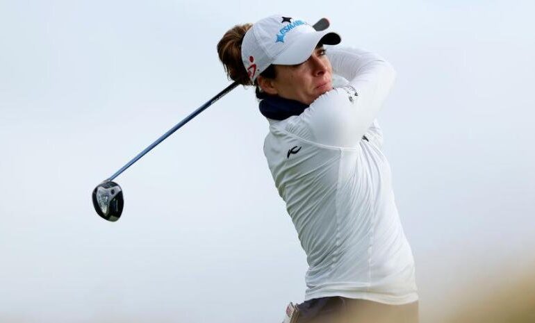 Gaby López batalla para librar corte en el AIG Women’s Open