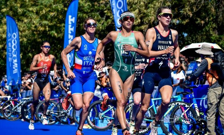 Rosa María Tapia concluye en sexto sitio en el Mundial de Triatlón
