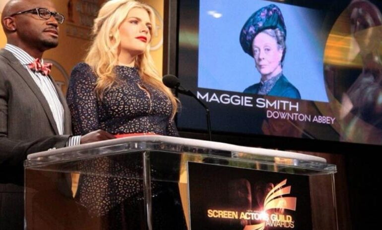 El último adiós de Reino Unido a la actriz Maggie Smith