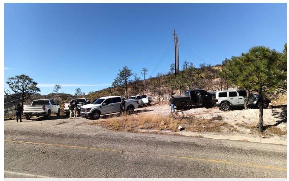 Restos encontrados ayer en la Parral-Guadalupe