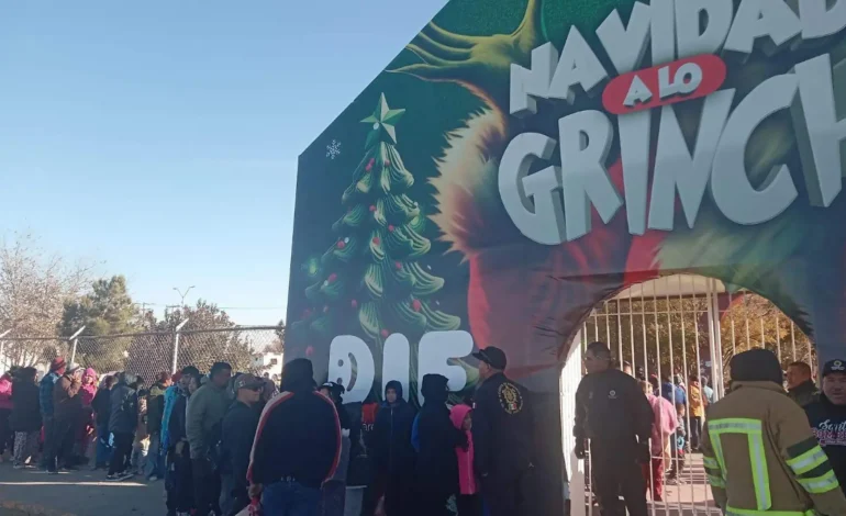 Sobran juguetes a “Santa Bombero”