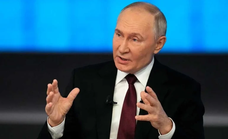 Putin presume victorias en Ucrania en su conferencia de prensa anual