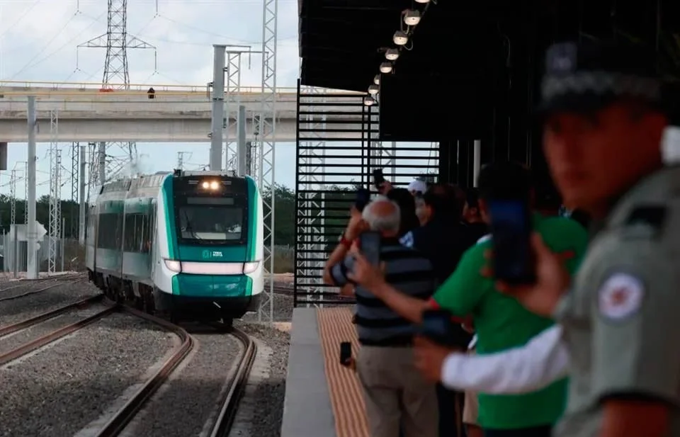 Transporta Tren Maya sólo 19% de su meta