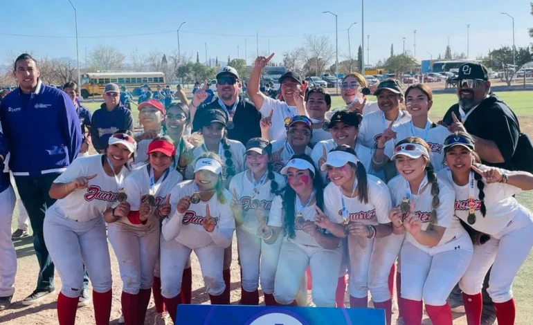Juárez, Campeón Estatal de Softbol Conade 2025