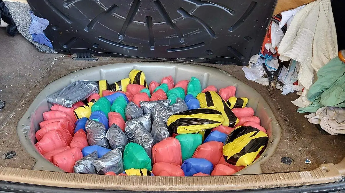 Asegura la Patrulla Fronteriza más de 50 kilos de metanfetamina