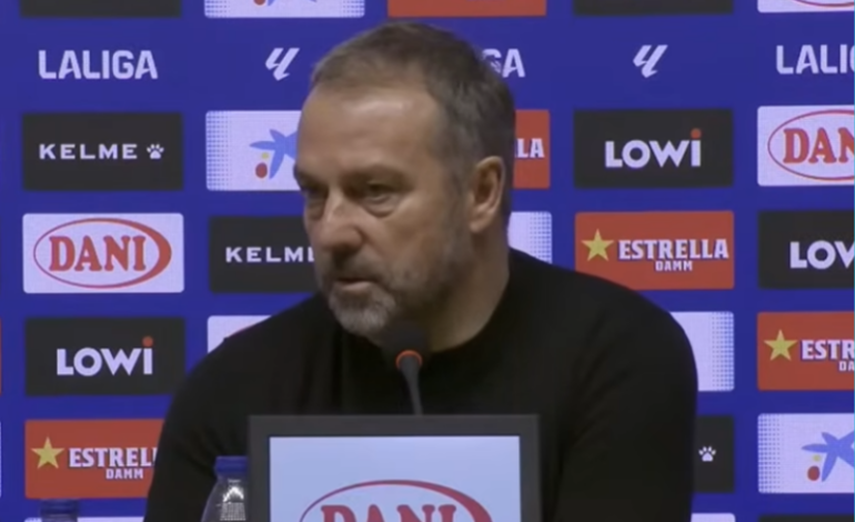 La dura crítica de Hansi Flick a sus jugadores: “No merecimos ganar”