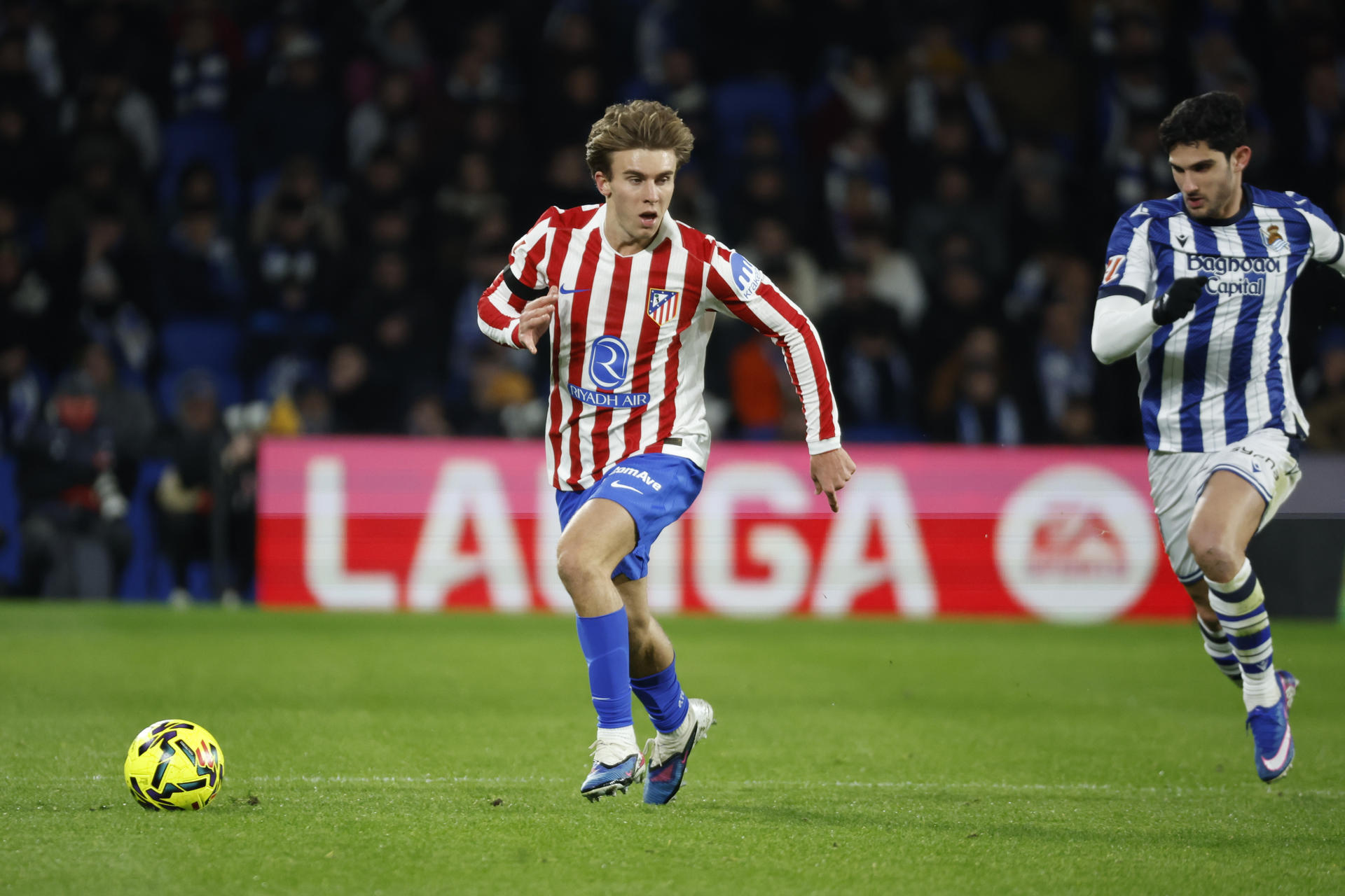Un golpe dulce para los rojiblancos: Atlético de Madrid cede oportunidad de ganar en Anoeta con un emotivo 1-1.