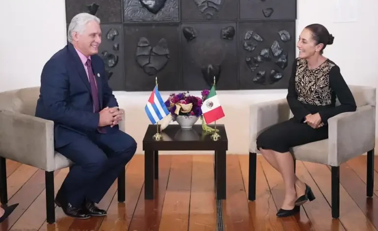 Presidente cubano Díaz-Canel agradece la ‘solidaridad’ de México por el envío de ayuda humanitaria