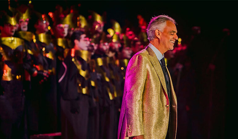 Bocelli iluminará el Zócalo con un concierto gratuito en la Ciudad de México